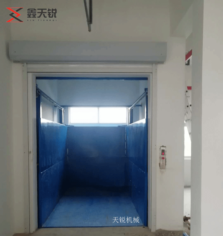 甘南上货专用导轨式升降货梯