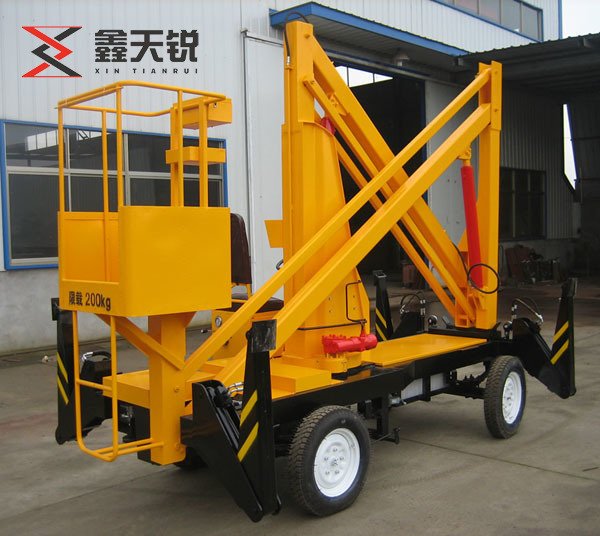 甘南曲臂式高空作业车